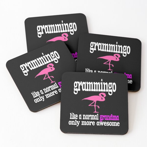 Item preview, GRAMMINGO LIKE A NORMAL GRANDMA ONLY MORE AWESOME. designed and sold by leicha.