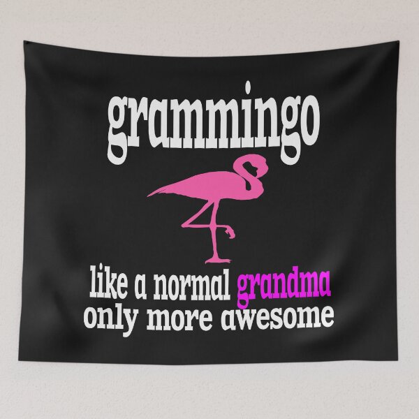 Item preview, GRAMMINGO LIKE A NORMAL GRANDMA ONLY MORE AWESOME. designed and sold by leicha.