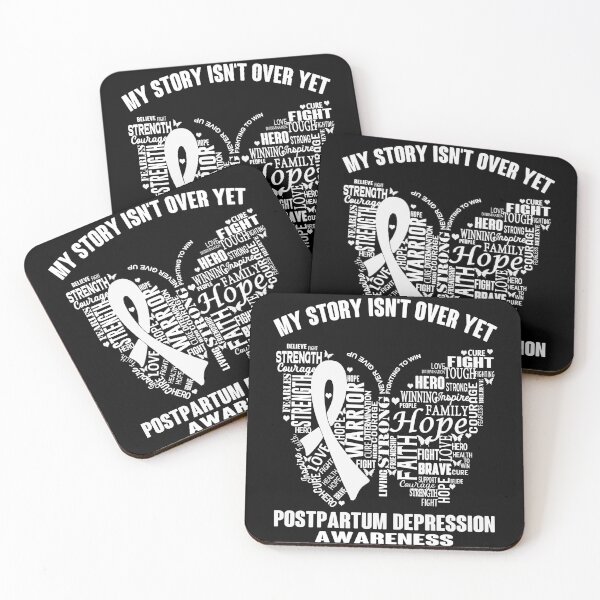 Item preview, My Story Isn't Over Yet Postpartum Depression Awareness designed and sold by RidnerStore.
