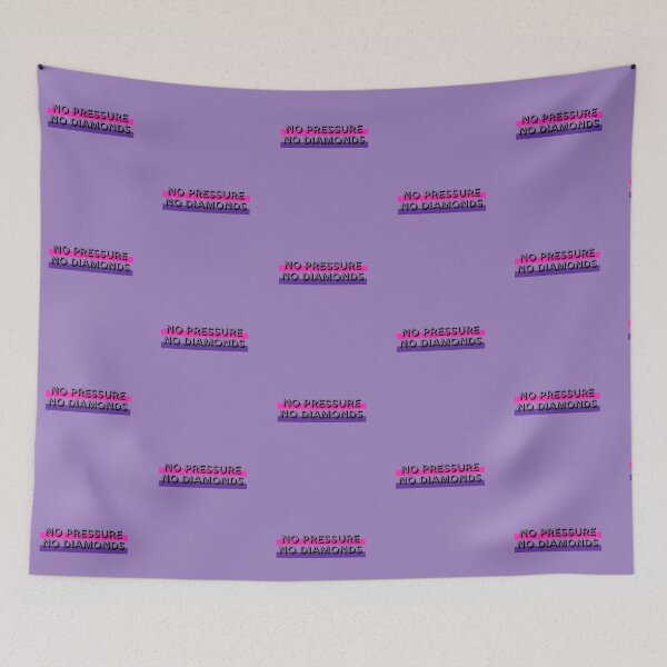 Item preview, No Pressure, No Diamonds designed and sold by retro87tee.