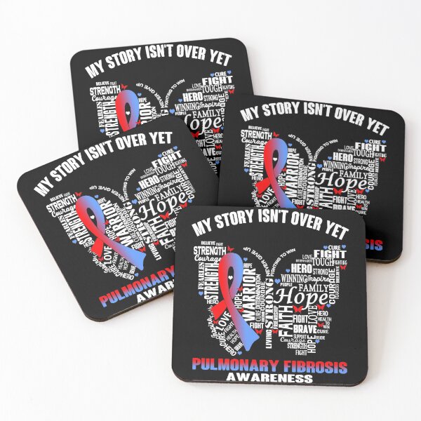 Item preview, My Story Isn't Over Yet Pulmonary Fibrosis Awareness designed and sold by RidnerStore.