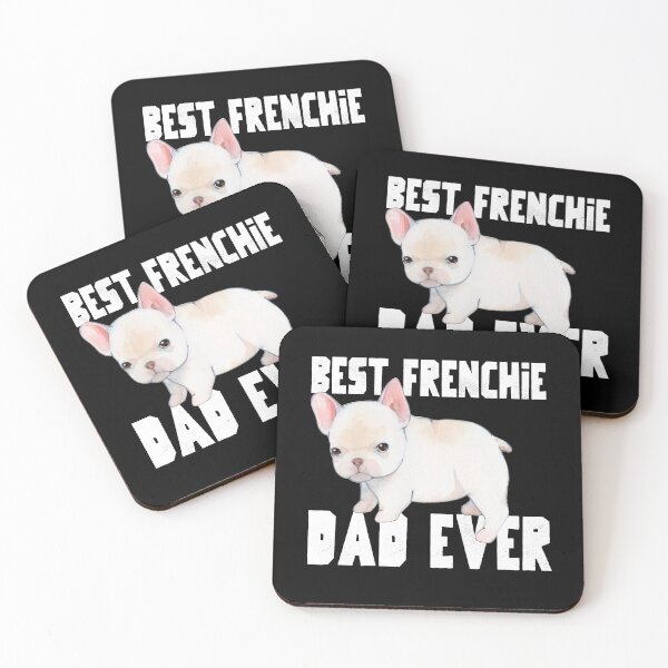 Item preview, Best Frenchie Dad Ever - Dog lover designed and sold by YueHeng Creates ⭐⭐⭐⭐⭐.