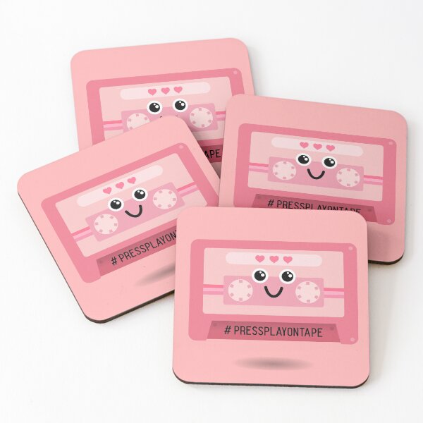 Item preview, Cute Press Play on Tape Sticker Design 2 designed and sold by PositiveStudio.