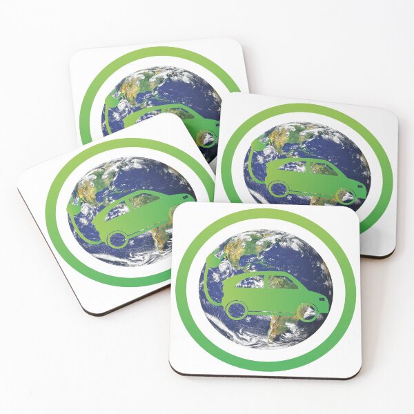 Item preview, electric car green world designed and sold by NiceShirtY.