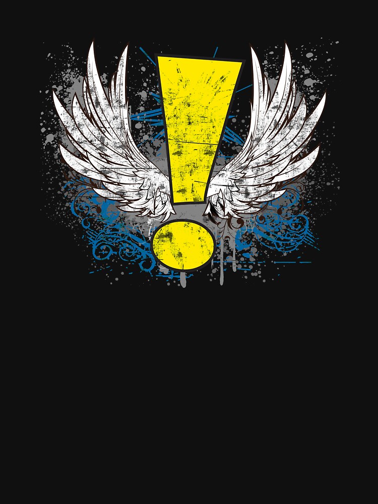 Winged Whee! Exclamation Point by wheedesign