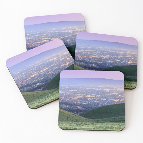 Item preview, Silicon Valley Aerial with Blue and Pink Twilight Skies designed and sold by yhelfman.