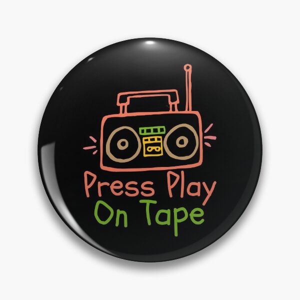 Item preview, Press Play On Tape Colorful Design designed and sold by SweetAndSpice.