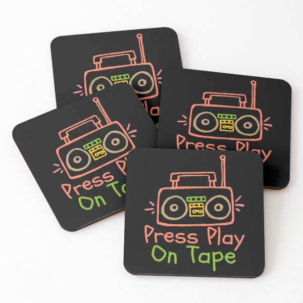 Item preview, Press Play On Tape Colorful Design designed and sold by SweetAndSpice.