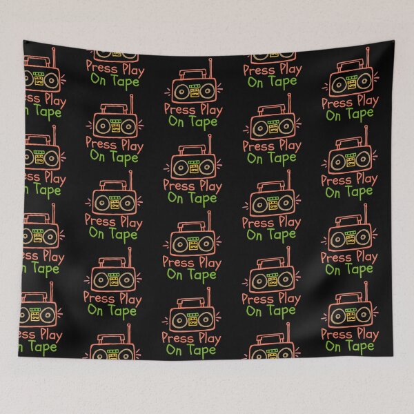Item preview, Press Play On Tape Colorful Design designed and sold by SweetAndSpice.