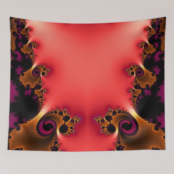 Item preview, Coral Fractal with Black and Gold | Fractal Art designed and sold by JillyJ05.