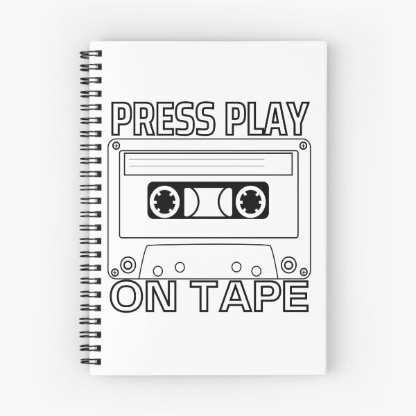 Item preview, Press Play On Tape Black Tape Design designed and sold by SweetAndSpice.