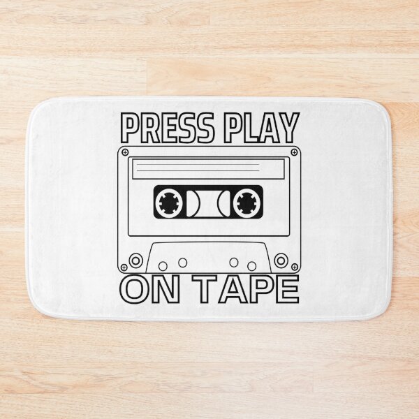 Item preview, Press Play On Tape Black Tape Design designed and sold by SweetAndSpice.