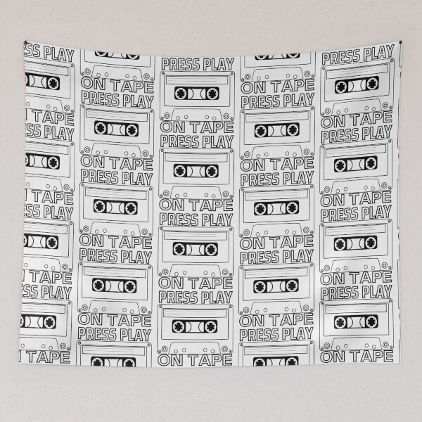 Item preview, Press Play On Tape Black Tape Design designed and sold by SweetAndSpice.