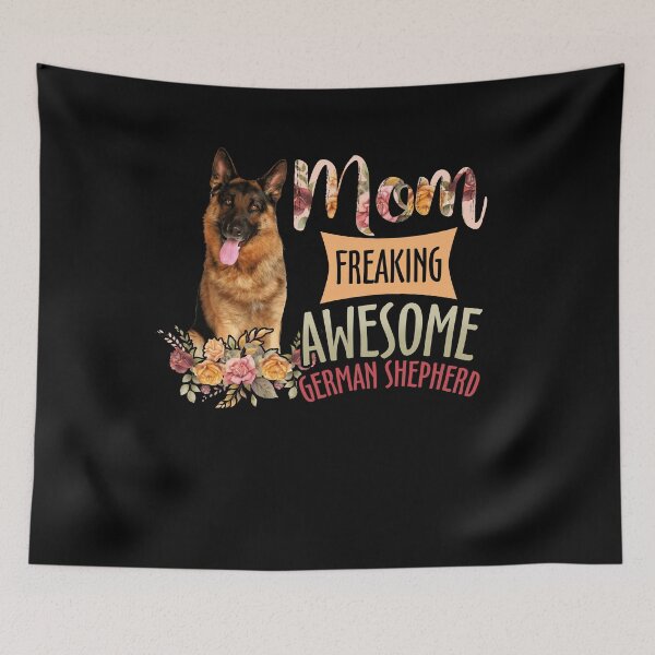 Item preview, Mom of a Freaking Awesome German Shepherd designed and sold by BaseStore.