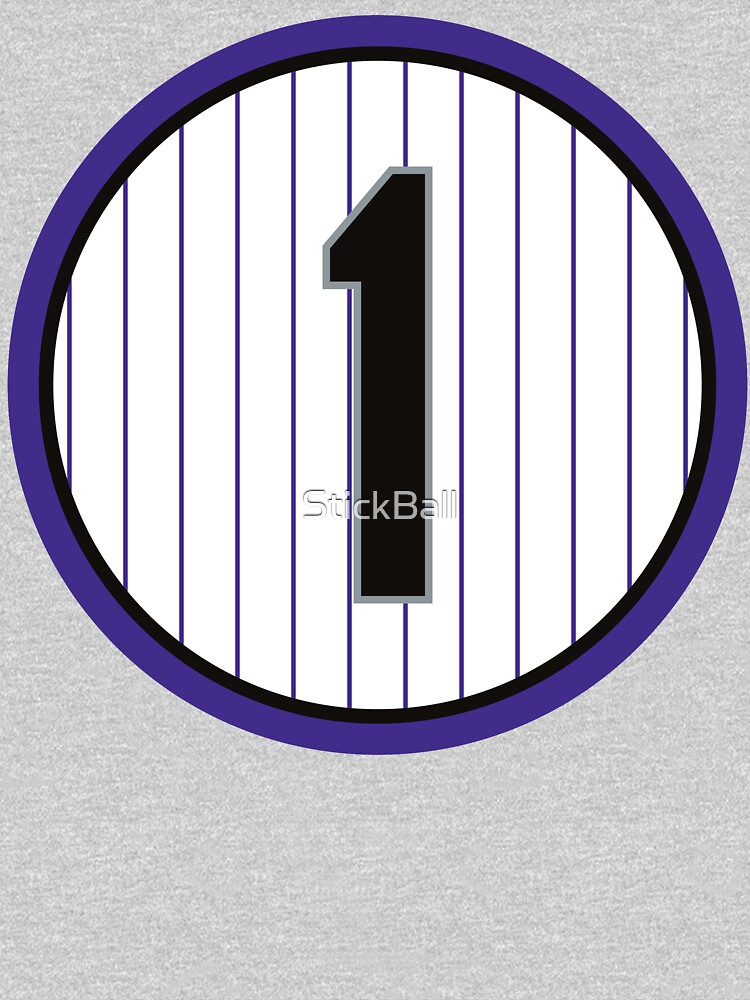 Charlie Blackmon #19 Jersey Number Sticker for Sale by StickBall