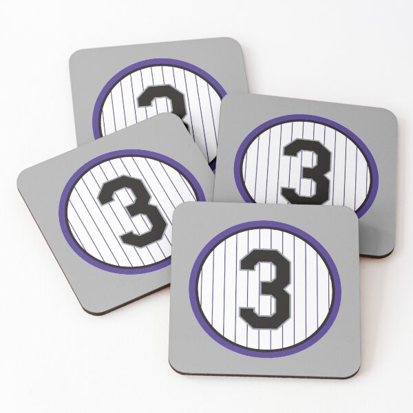 Item preview, Michael Cuddyer #3 Jersey Number designed and sold by StickBall.