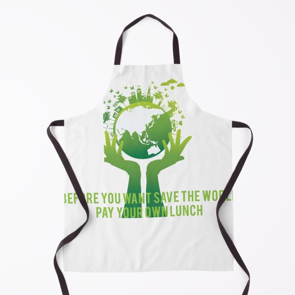 Item preview, before you want save the world pay your own lunch designed and sold by NiceShirtY.