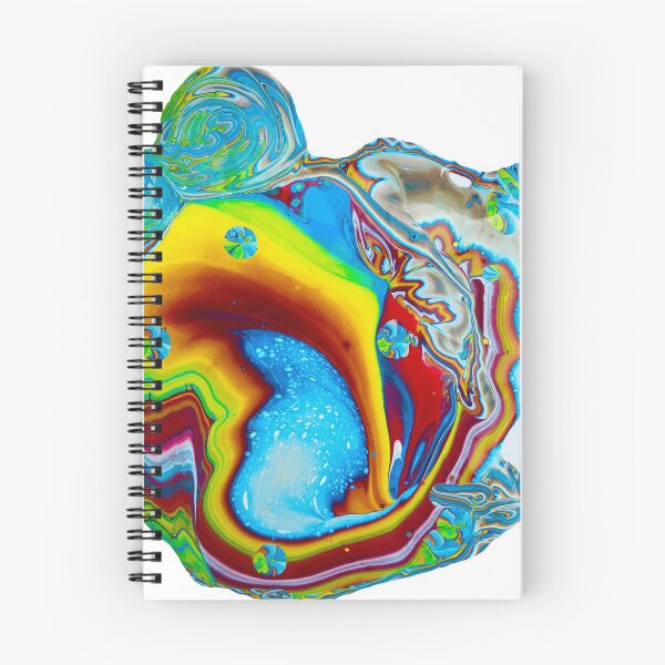 Item preview, Liquid Rainbow Color Vortex - Acrylic Paint Pour  designed and sold by Amy  Grover.