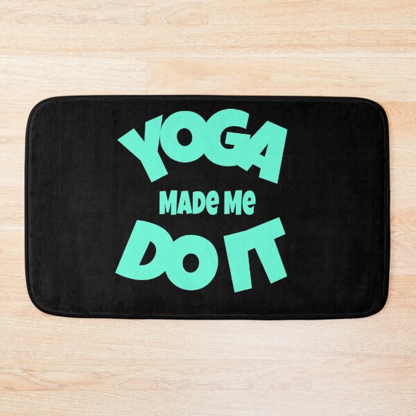 Item preview, Yoga made me do it shirt for girls, yoga made me do it phone cases, yoga made me do it duffle bag, yoga made me do it makes, yoga made me do it water bottle, yoga made me do it leggings   designed and sold by Poussyarts.
