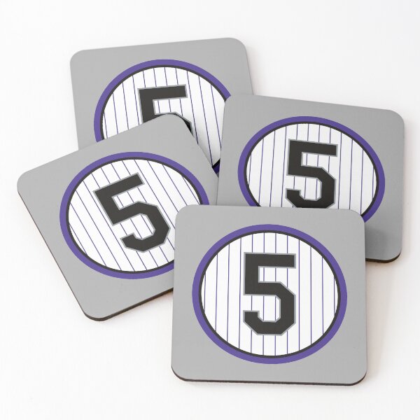 Item preview, Carlos Gonzalez #5 Jersey Number designed and sold by StickBall.