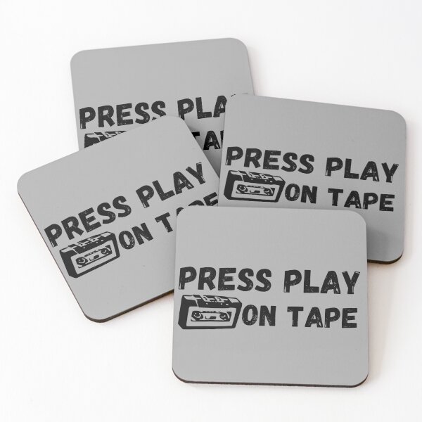 Item preview, Press Play On Tape Black Design designed and sold by SweetAndSpice.