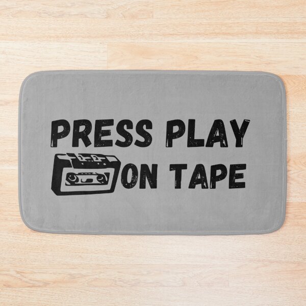 Item preview, Press Play On Tape Black Design designed and sold by SweetAndSpice.