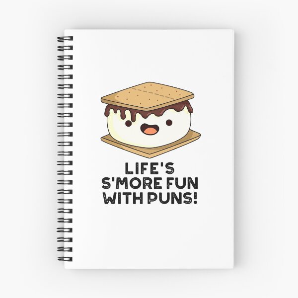 Item preview, Life Smore Fun With Puns Funny Food Puns  designed and sold by punnybone.