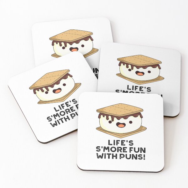 Item preview, Life Smore Fun With Puns Funny Food Puns  designed and sold by punnybone.