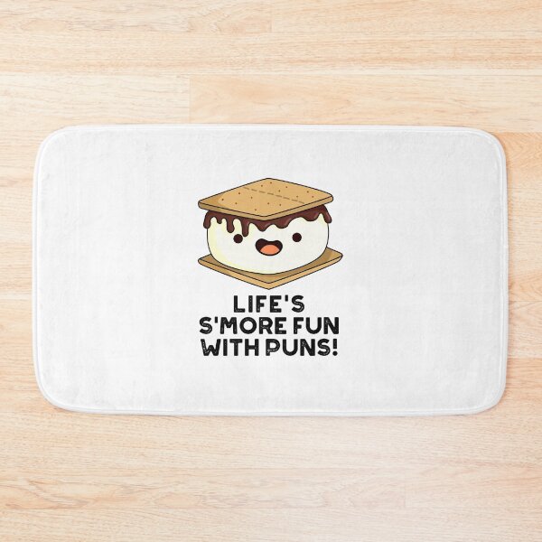 Item preview, Life Smore Fun With Puns Funny Food Puns  designed and sold by punnybone.