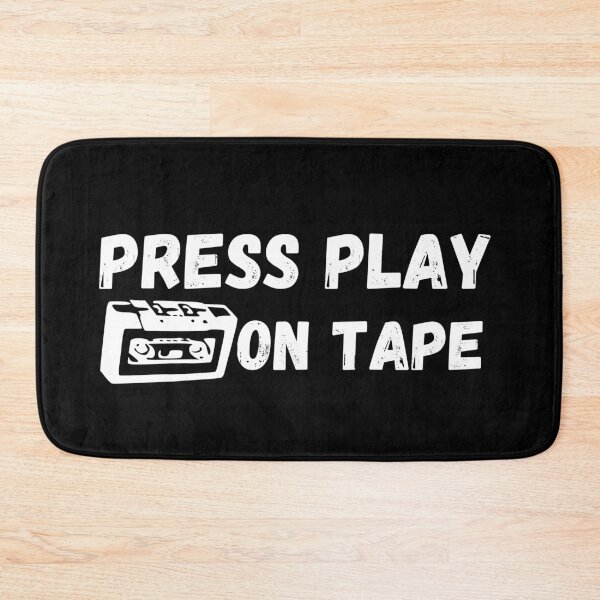 Item preview, Press Play On Tape White Design designed and sold by SweetAndSpice.