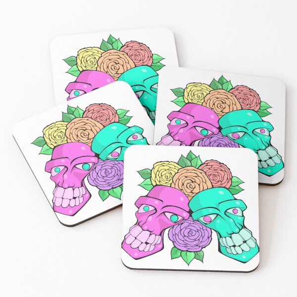 Item preview, Skulls and flowers designed and sold by M. Scott Phifer.