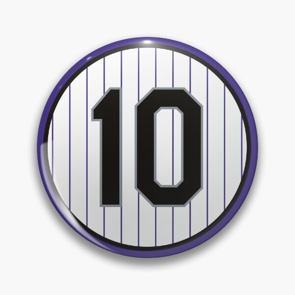 Item preview, Dante Bichette #10 Jersey Number designed and sold by StickBall.