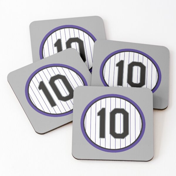 Item preview, Dante Bichette #10 Jersey Number designed and sold by StickBall.