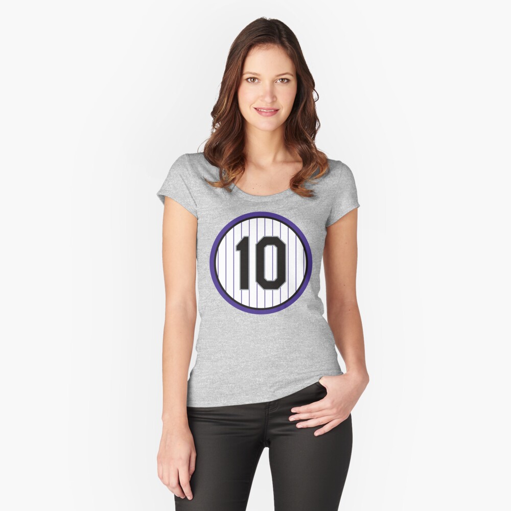 Dante Bichette #10 Jersey Number Classic T-Shirt for Sale by