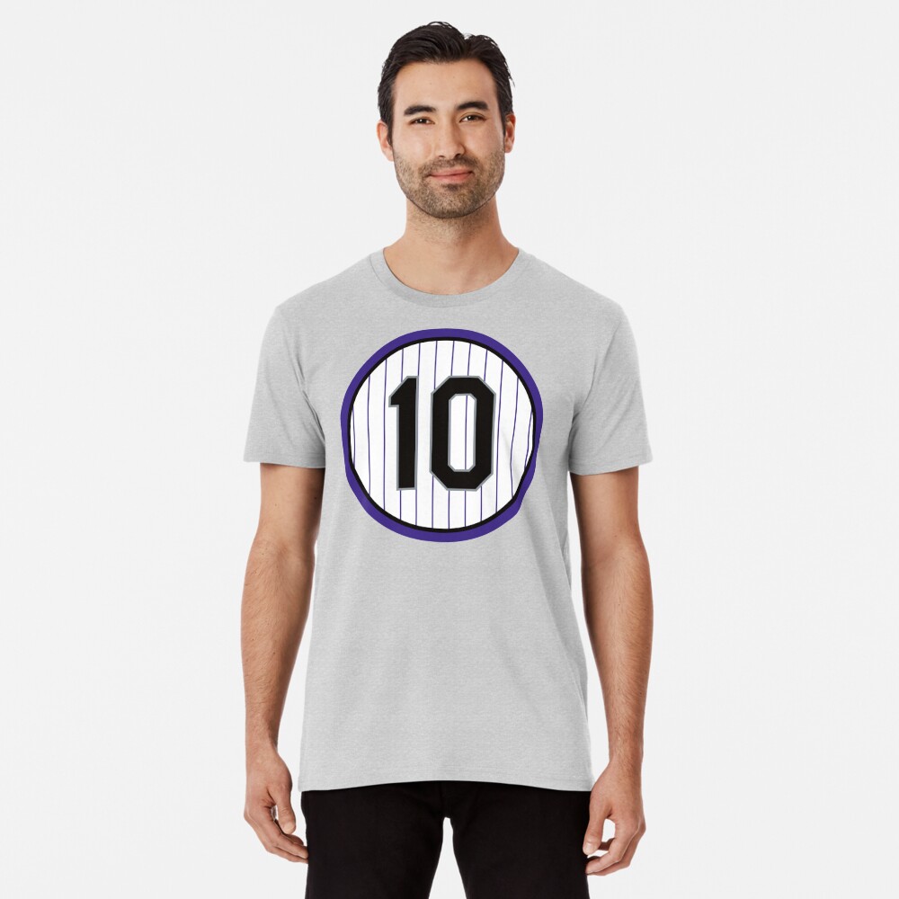 Dante Bichette #10 Jersey Number Pin for Sale by StickBall