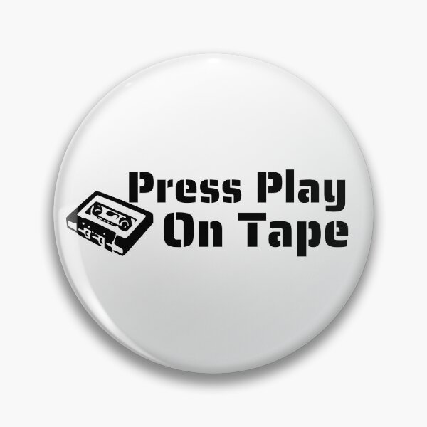 Item preview, Press Play On Tape Black Design 2 designed and sold by SweetAndSpice.