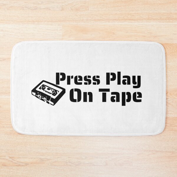 Item preview, Press Play On Tape Black Design 2 designed and sold by SweetAndSpice.