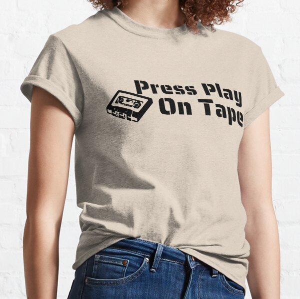 Press Play Media Tv T Shirt