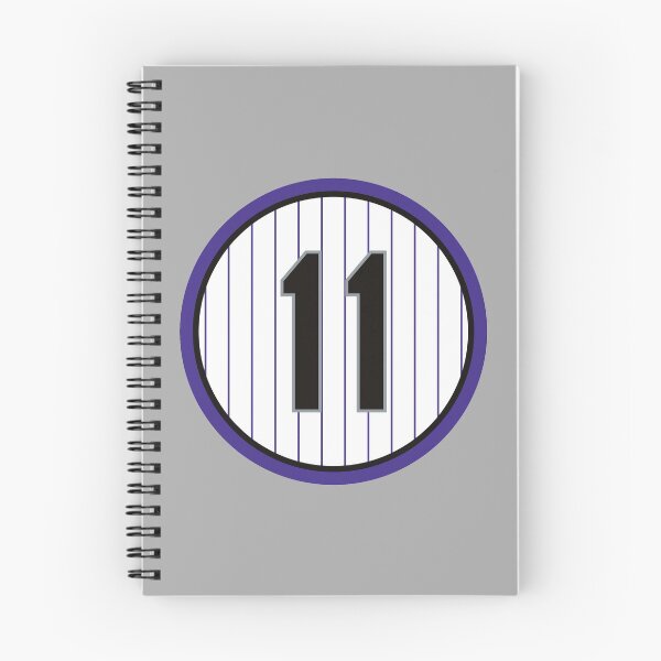 Item preview, Brad Hawpe #11 Jersey Number designed and sold by StickBall.