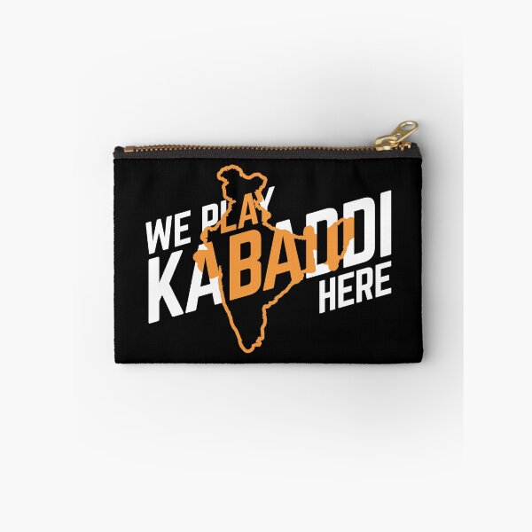 Item preview, We Play Kabaddi Here India designed and sold by DnlDesigns.