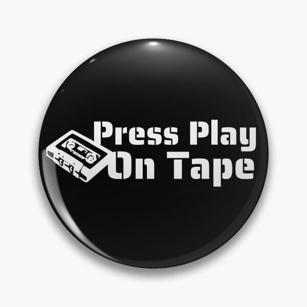 Item preview, Press Play On Tape White Design 2 designed and sold by SweetAndSpice.