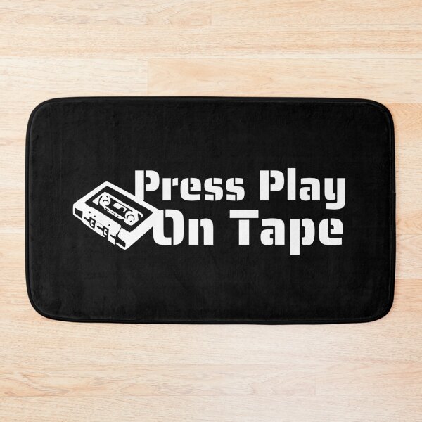 Item preview, Press Play On Tape White Design 2 designed and sold by SweetAndSpice.