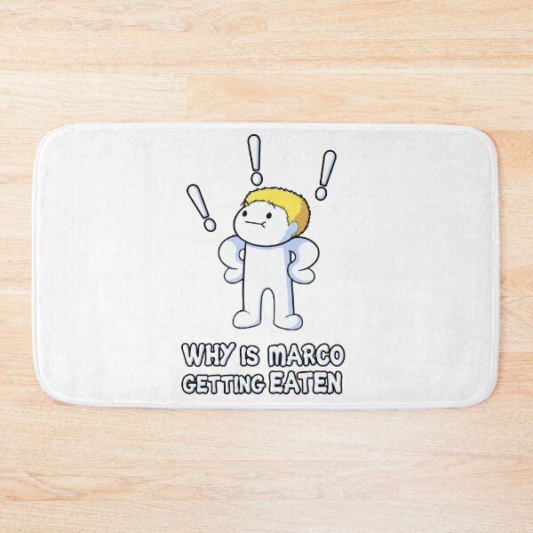Item preview, why is Marco getting eaten designed and sold by EzzatAbuShanap.