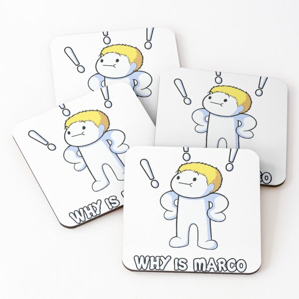 Item preview, why is Marco getting eaten designed and sold by EzzatAbuShanap.