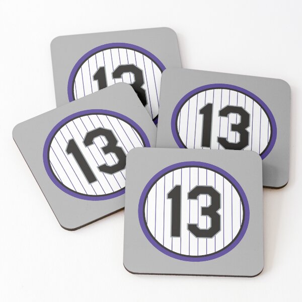 Item preview, Clint Hurdle #13 Jersey Number designed and sold by StickBall.