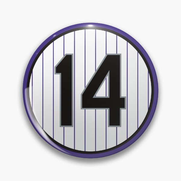 Item preview, Andres Galarraga #14 Jersey Number designed and sold by StickBall.