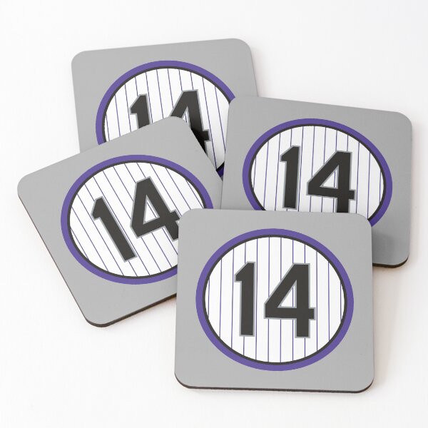 Item preview, Andres Galarraga #14 Jersey Number designed and sold by StickBall.