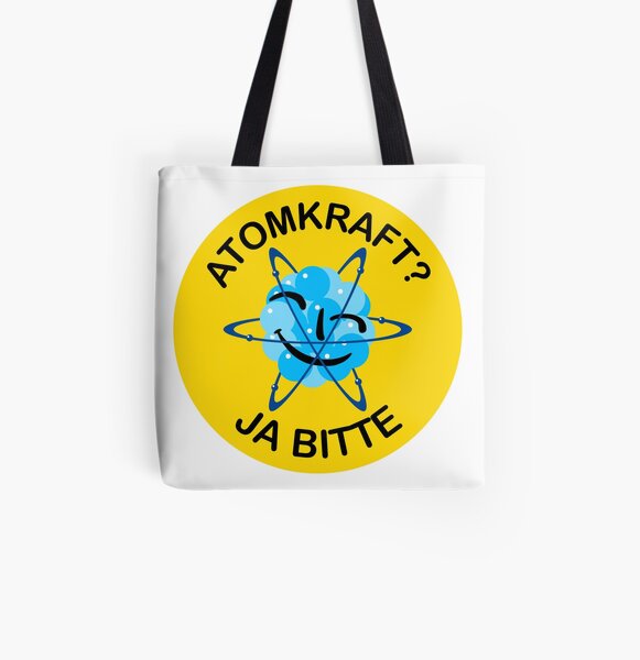 Atomkraft Ja Bitte Stofftasche Von Niceaesthetics Redbubble