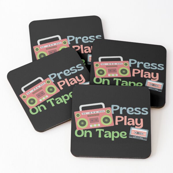 Item preview, Press Play On Tape Pink Design designed and sold by SweetAndSpice.