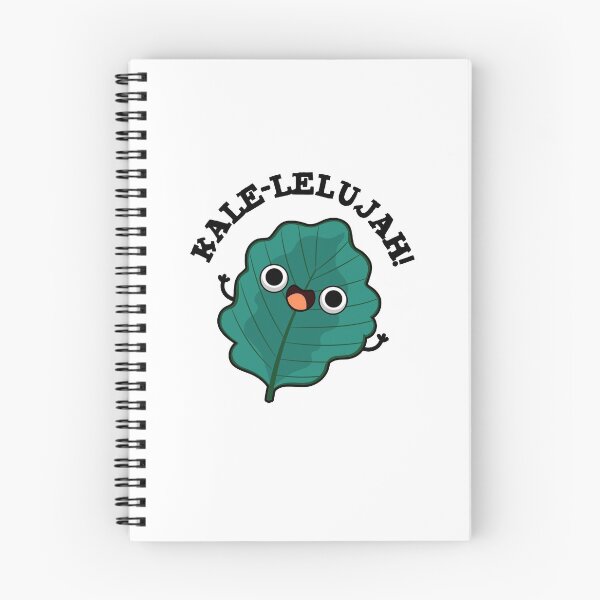 Item preview, Kale-lelujah Funny Veggie Puns  designed and sold by punnybone.
